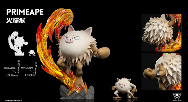 Wonder Studio - Poliwrath / Primeape Evolutionary Group [5 Variants]