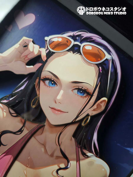 Dorobou Neko Studio - Nico Robin 3D Poster Frame [DSMG-105]