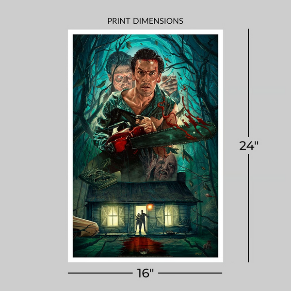 Sideshow - Evil Dead 2: Dead By Dawn Unframed Poster [502249U]