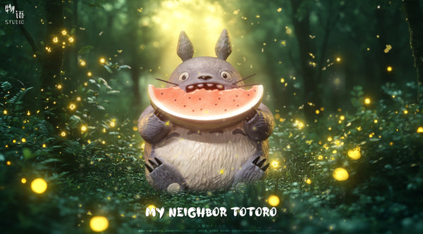 Wu Yu Studio - Totoro Eating Watermelon