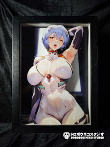 Dorobou Neko Studio - Rei Ayanami 3D Poster Frame [DSMG-106]