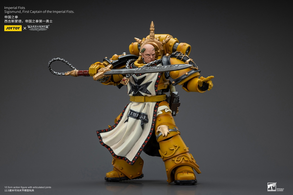 JOYTOY - Imperial Fists Sigismund First Captain of The Imperial Fists [JT9237]