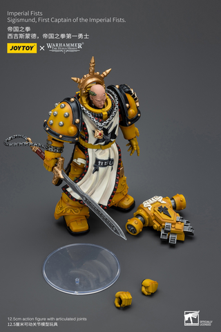 JOYTOY - Imperial Fists Sigismund First Captain of The Imperial Fists [JT9237]