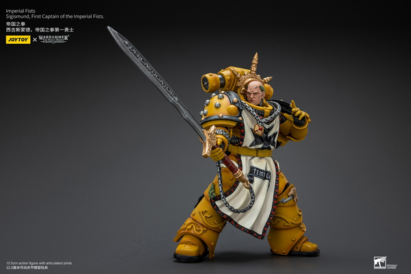 JOYTOY - Imperial Fists Sigismund First Captain of The Imperial Fists [JT9237]