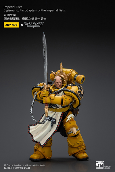 JOYTOY - Imperial Fists Sigismund First Captain of The Imperial Fists [JT9237]