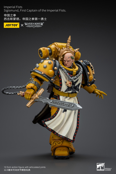 JOYTOY - Imperial Fists Sigismund First Captain of The Imperial Fists [JT9237]