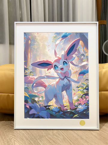 Xing Kong Studio - Sylveon Poster Frame