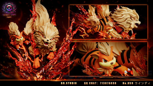 Black Rose Studio - Arcanine Evolution Group