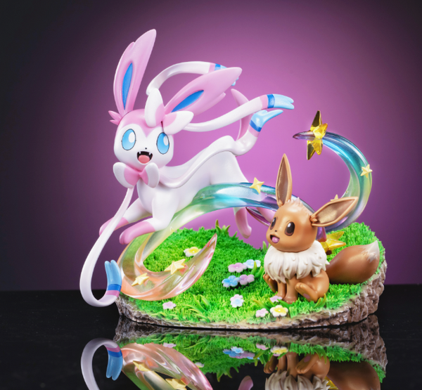 Digital Monster Studio - Sylveon & Little Eevee [3 Variants]