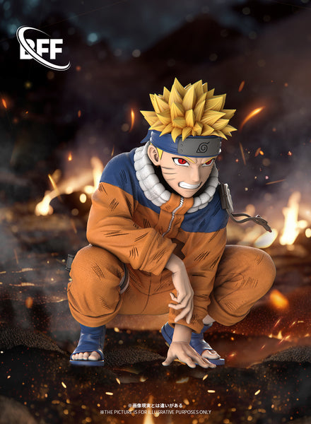 BFF Studio - Squatting Naruto Uzumaki 