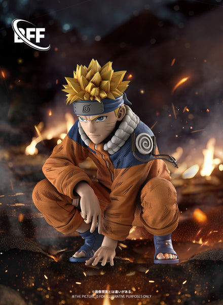 BFF Studio - Squatting Naruto Uzumaki 