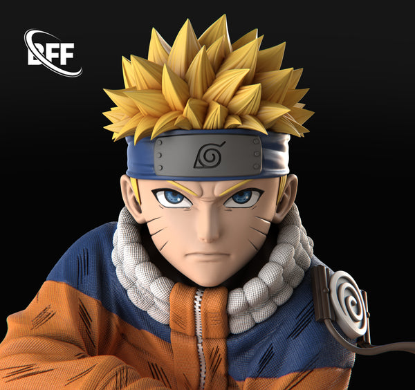 BFF Studio - Squatting Naruto Uzumaki 