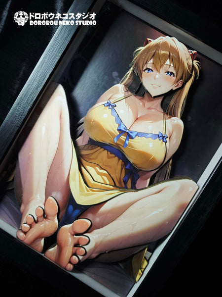 Dorobou Neko Studio - Asuka Langley Soryu 3D Poster Frame [DSMG-107]