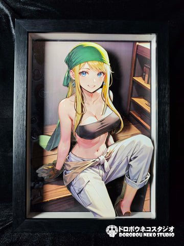 Dorobou Neko Studio - Winry Rockbell 3D Poster Frame [DSMG-108]