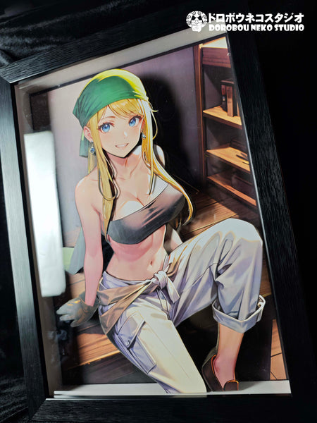 Dorobou Neko Studio - Winry Rockbell 3D Poster Frame [DSMG-108]