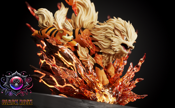 Black Rose Studio - Arcanine Evolution Group