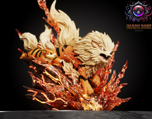 Black Rose Studio - Arcanine Evolution Group