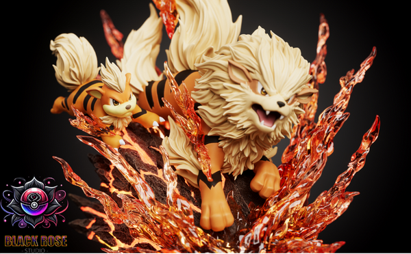 Black Rose Studio - Arcanine Evolution Group