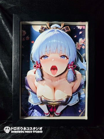 Dorobou Neko Studio - Kamisato Ayaka 3D Poster Frame [DSMG-113]