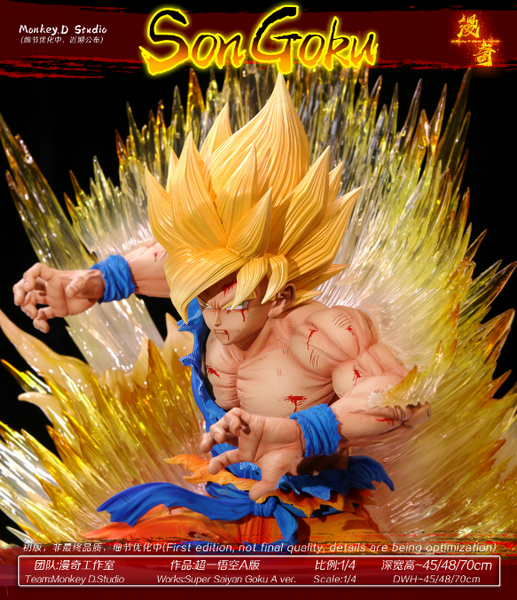 Monkey D Studio / ManQi Studio - Super Saiyan Son Goku [2 Variants]