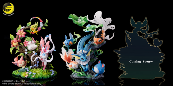 Moon Shadow Studio - Vaporeon, Goldeen, Seaking, Mudkip & Marill Natural Ver.