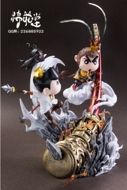Cotton Studio / Mian Hua Tang - Shin Chan Cosplay Sun Wukong vs Toru Kazama Cosplay Erlang Shen