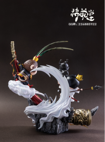 Cotton Studio / Mian Hua Tang - Shin Chan Cosplay Sun Wukong vs Toru Kazama Cosplay Erlang Shen