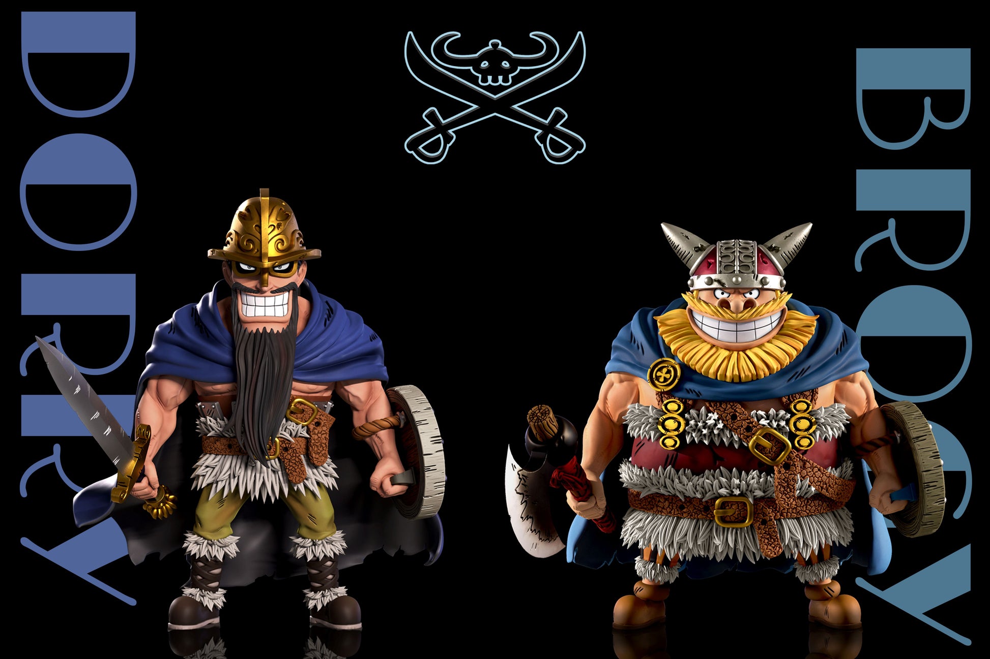 A+ Institute - Dorry the Blue Ogre / Brogy the Red Ogre