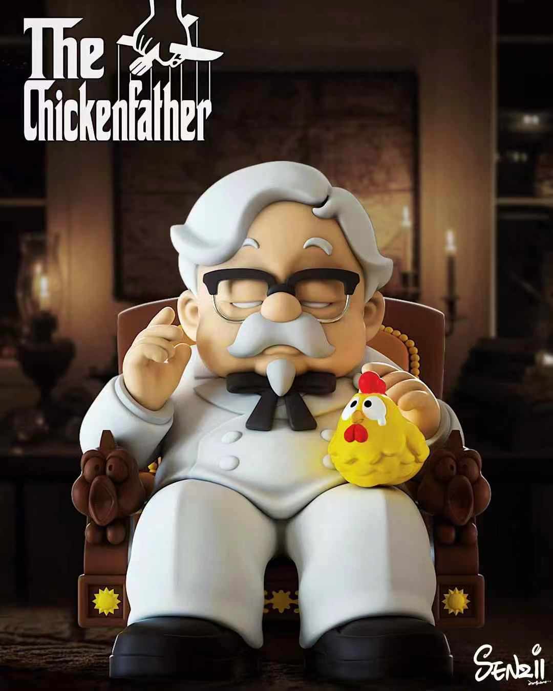 Senzii Studio x The Chicken Father - Sitting The Chicken Father