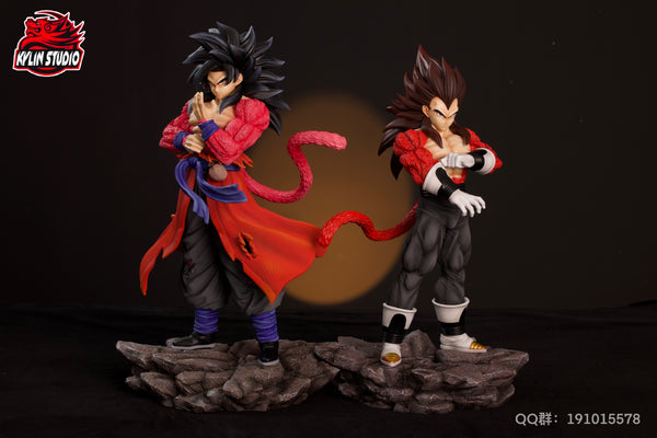 Kylin Studio - The Time Patrol Super Saiyan 4 Vegeta / Son Goku [4 Variants]