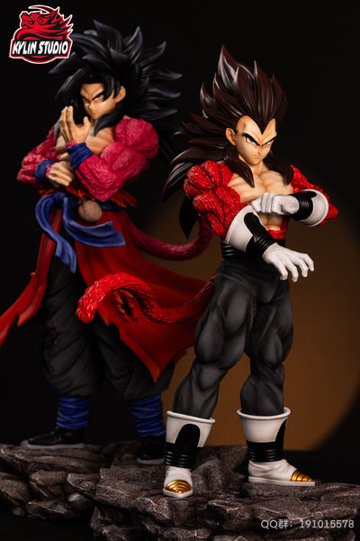 Kylin Studio - The Time Patrol Super Saiyan 4 Vegeta / Son Goku [4 Variants]