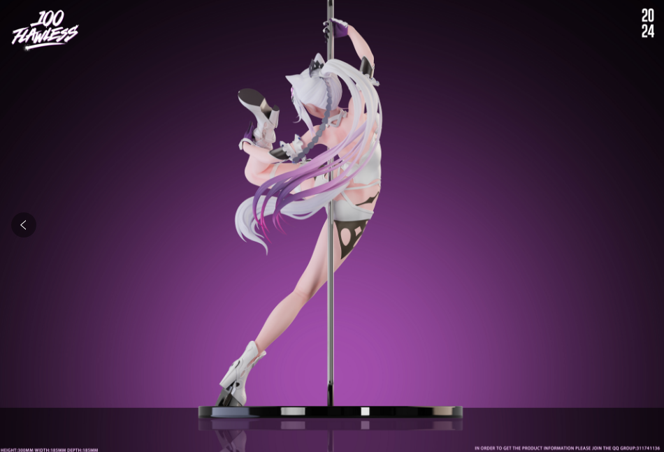 FLawless Studio - Kiana Kaslana Herrscher of Truth Pole Dance Ver. [6 Variants]