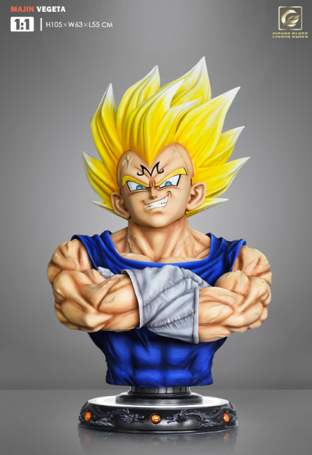 Figure Class/ FC x Oracle Studio - Majin Vegeta Bust