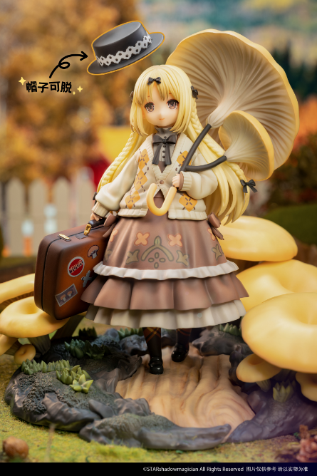 Reverse Studio x Merry GOODS - Pleurotus Citrinopileatus Mushroom Girls Ver.