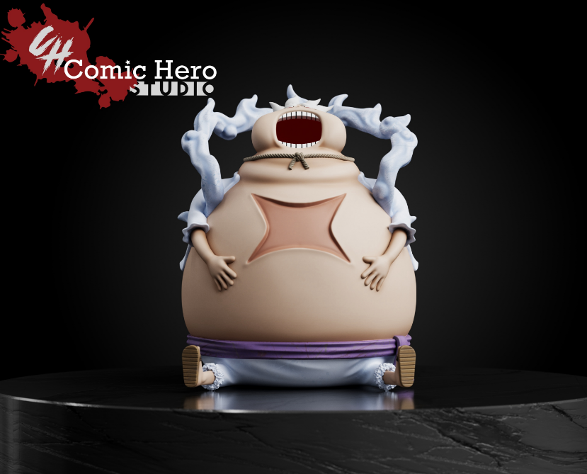 Comic Hero Studio - Sun God Nika Luffy Tankman Piggy Bank