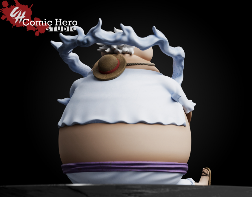 Comic Hero Studio - Sun God Nika Luffy Tankman Piggy Bank