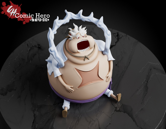 Comic Hero Studio - Sun God Nika Luffy Tankman Piggy Bank
