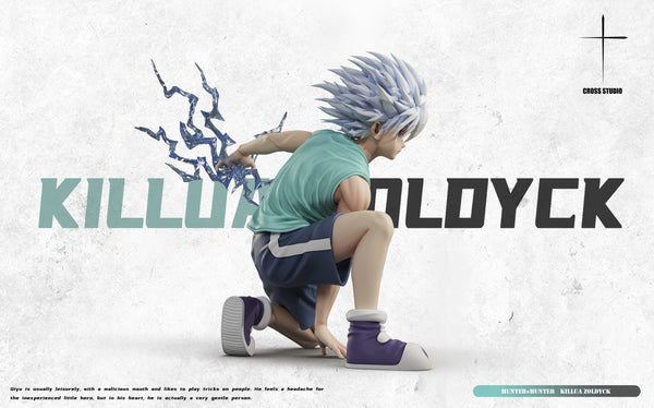 Cross Studio - Squatting God Speed Killua Zoldyck