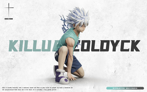 Cross Studio - Squatting God Speed Killua Zoldyck