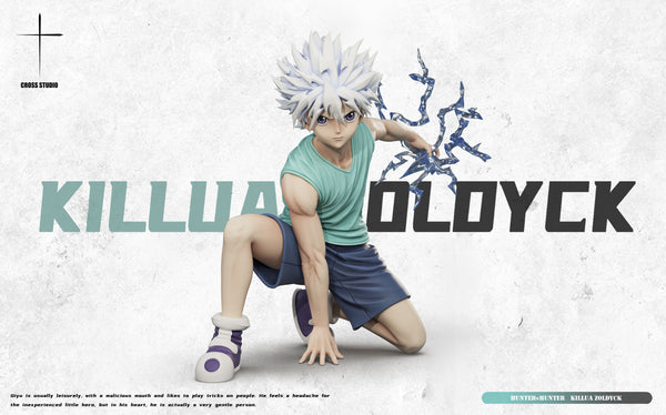 Cross Studio - Squatting God Speed Killua Zoldyck