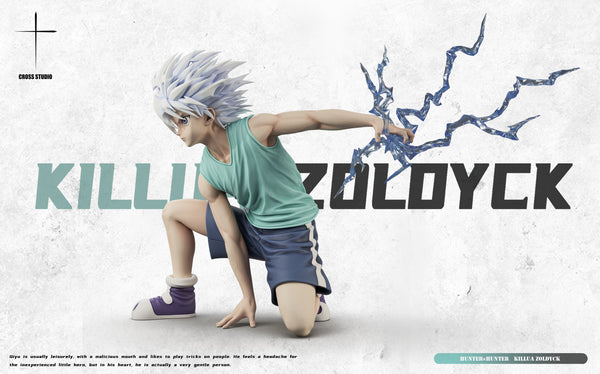 Cross Studio - Squatting God Speed Killua Zoldyck