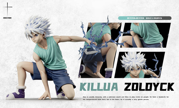 Cross Studio - Squatting God Speed Killua Zoldyck