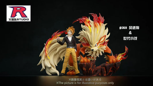Team Rocket Studio - Arcanine / Gary Oak