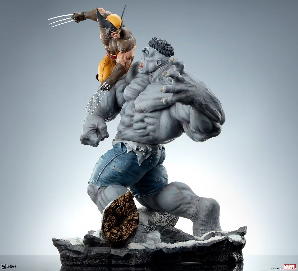Sideshow - Grey Hulk vs Wolverine [2002162]
