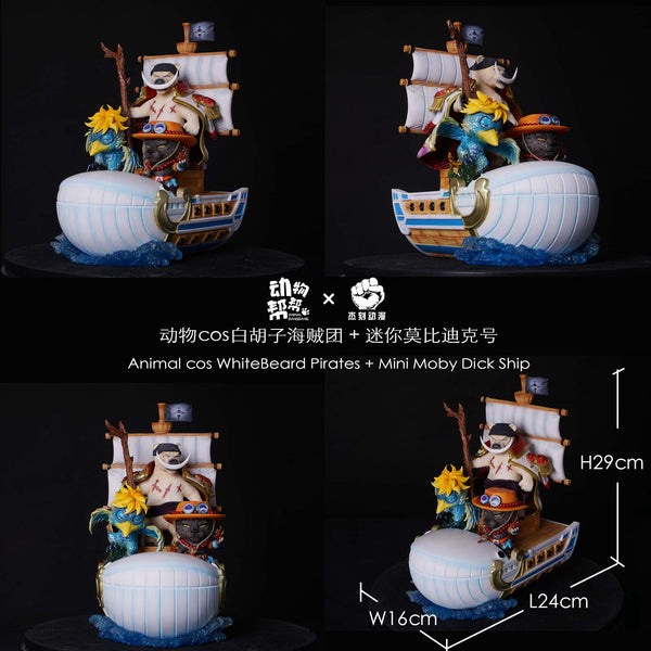 JacksDo - Animals Cosplay Whitebeard Pirates [5 Variants]