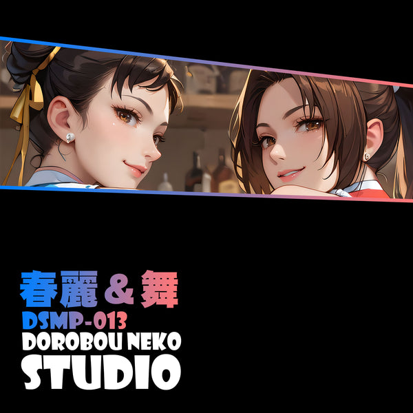 Dorobou Neko Studio - Chun-Li & Mai Shiranui 3D Poster Frame [DSMP-013]