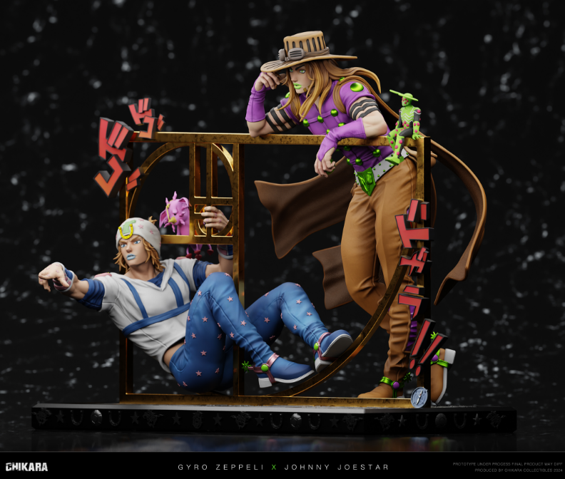 Chikara Studio - Gyro Zeppeli & Johnny Joestar