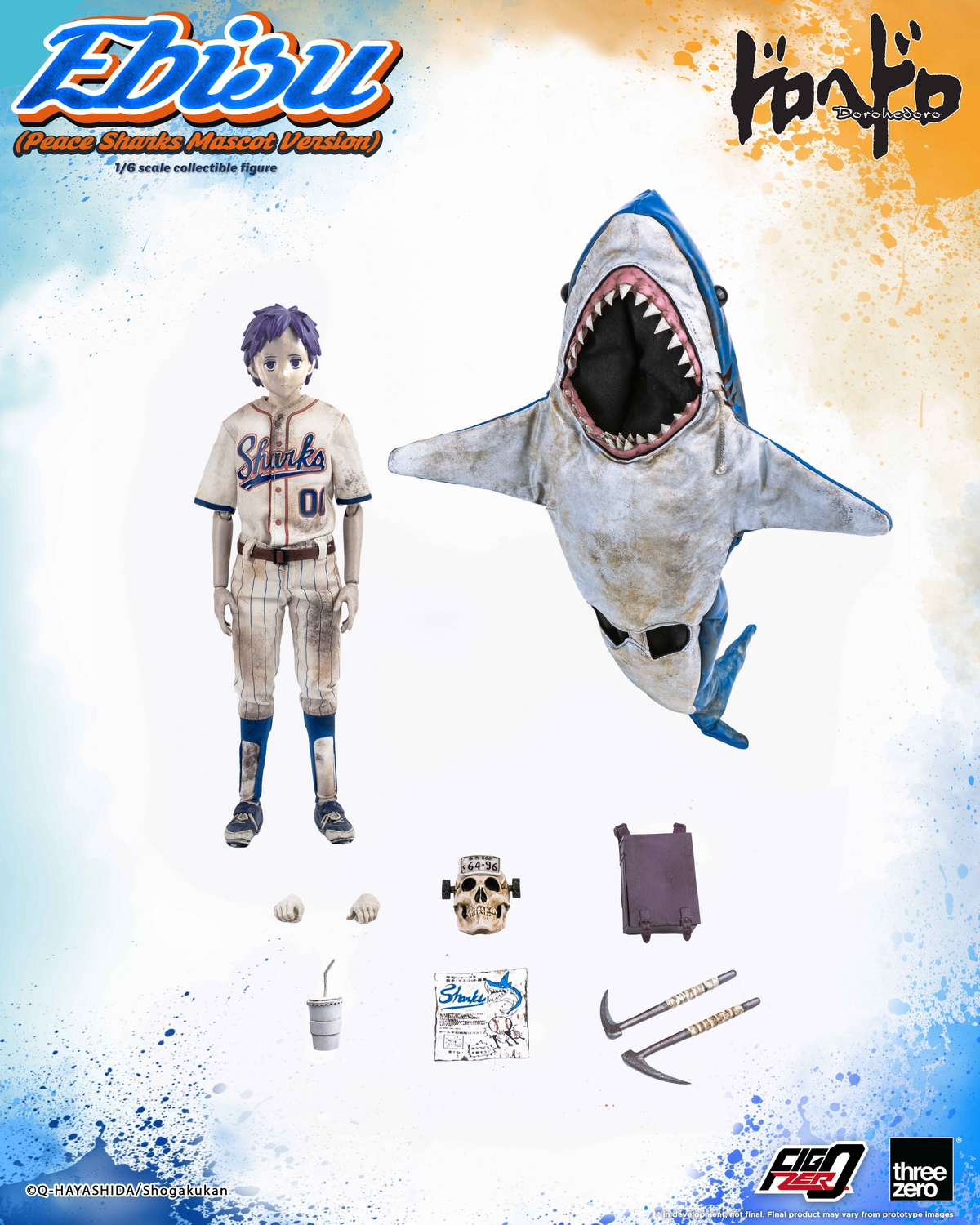 Threezero - Figzero Ebisu (Peace Sharks Mascot Version) [3Z07150W0]