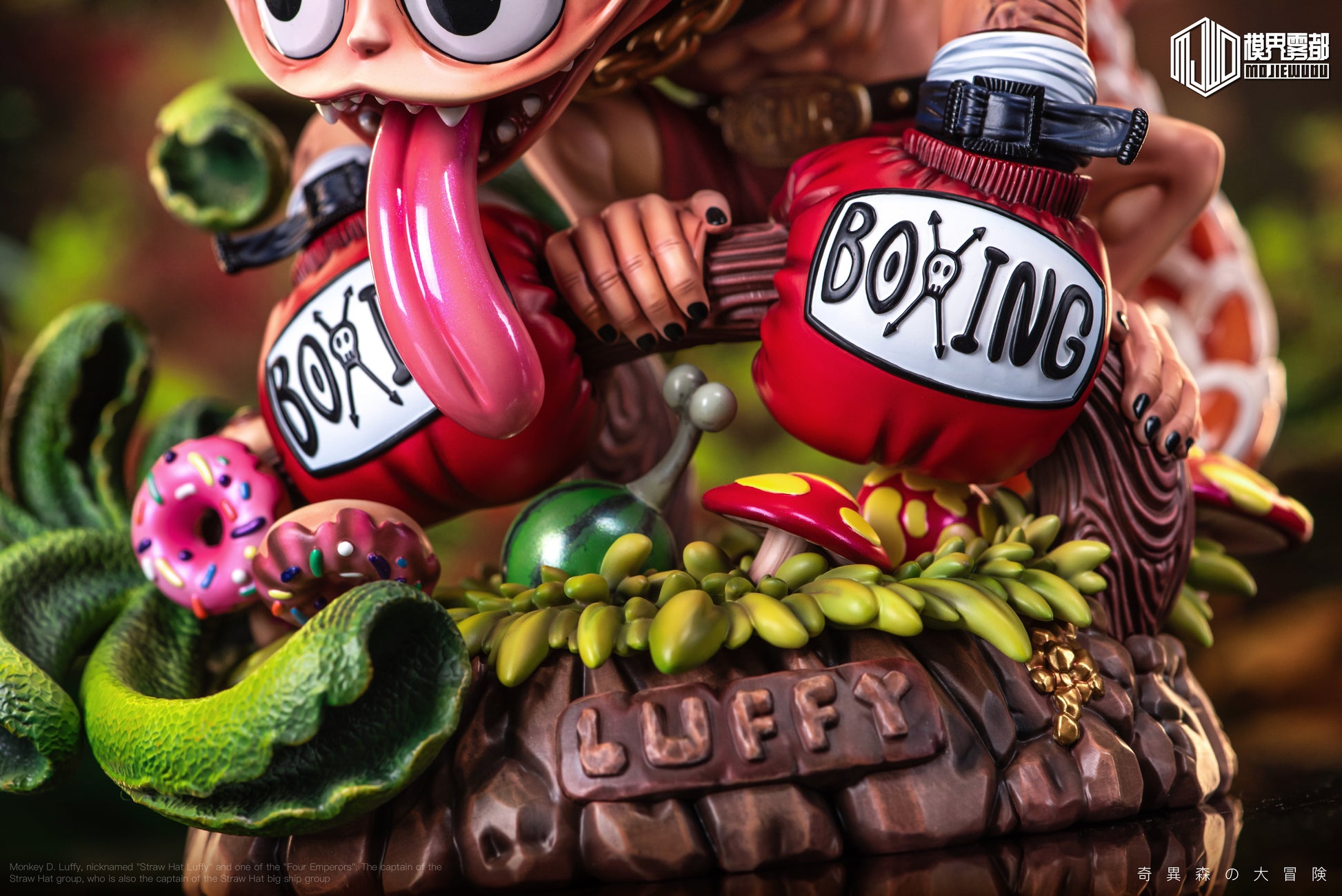 Mo Jie Wu Du Studio / MJ Studio - Monkey D. Luffy & Fish Tail Monkey