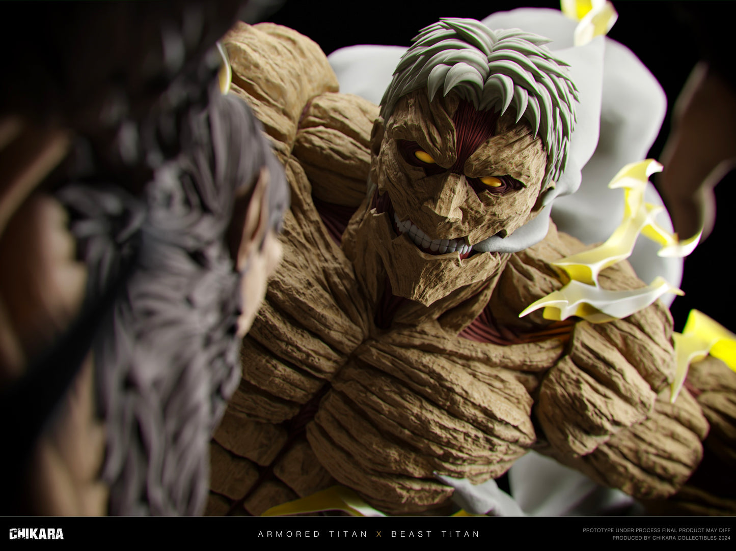 Chikara Studio - Beast Titan vs Armored Titan [4 Variants]